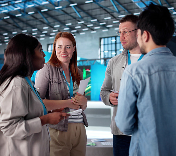 Discussion, écoute et bienveillance au salon de l'habitat de Compiègne